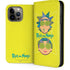 Adult Swim Rick and Morty Rick and Morty Portal Eyes iPhone 15 Pro Max Folio Case
